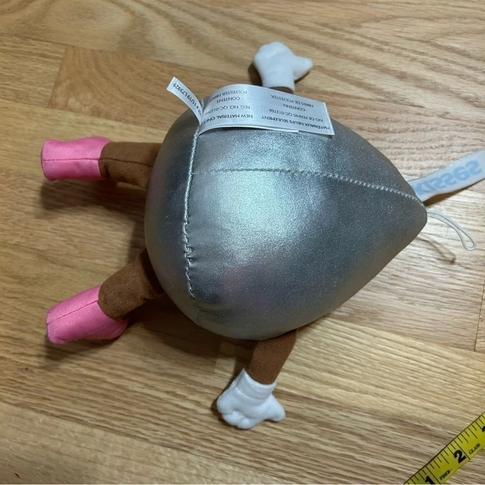 Hershey Kiss Plush Stuffed Animal Silver Kids Toy